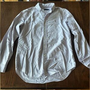 Men’s button down shirt light purple Ralph Lauren size medium